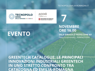 Evento sulle innovazioni industriali greentech a Rimini.