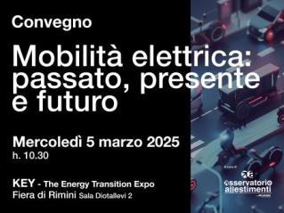 Convegno sulla mobilità elettrica a Rimini, marzo 2025.